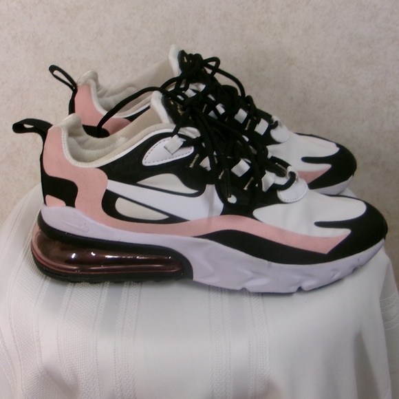 Nike Women’s AirMax 270 React Bleached Coral AT6174-005 Sz8 (See Pics)VGUC NOBox - Picture 3 of 12